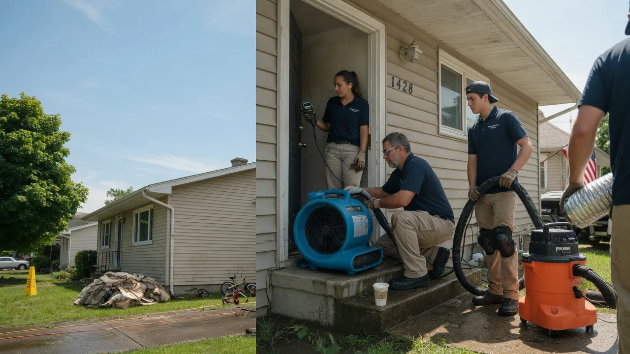 Water Damage Restoration in Freetown, IN near me